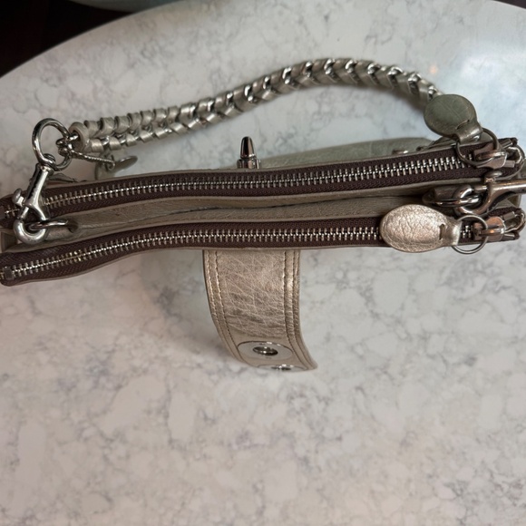 Coach Bridget 65th Anniversary Legacy Leather shoulder handbag CLUTCH - Picture 7 of 10